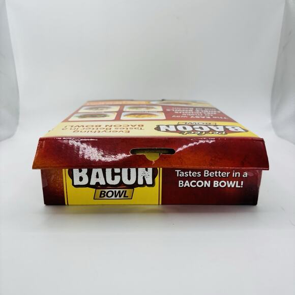 As Seen On TV Perfect Bacon Bowl 2 Bowls Included Dishwasher Safe New in Box - Picture 5 of 8